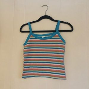Y2K STRIPED CAMI